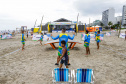 Janeiro, 27 de janeiro de 2024 - Balão na estrutura da Arena Verão Maior Paraná em Caiobá.