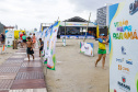 Janeiro, 27 de janeiro de 2024 - Balão na estrutura da Arena Verão Maior Paraná em Caiobá.