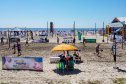 Matinhos, 30 de janeiro de 2024 - Verão Maior Paraná recebe etapa mundial de beach tennis.