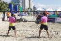 Matinhos, 30 de janeiro de 2024 - Verão Maior Paraná recebe etapa mundial de beach tennis.