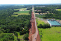 Duplicação BR-469 Duplicação da Rodovia das Cataratas chega a 24,76% de execução 
