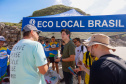 Em mutirão de apenas duas horas, Estado recolhe 7 mil itens de lixo na Ilha do Mel