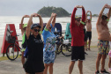 Passeio ciclístico é opção de exercício e lazer em Guaratuba