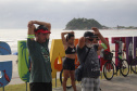 Passeio ciclístico é opção de exercício e lazer em Guaratuba