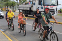 Passeio ciclístico é opção de exercício e lazer em Guaratuba