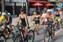 Passeio ciclístico é opção de exercício e lazer em Guaratuba