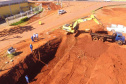 Drenagem e terraplenagem marcam avanço das obras do Viaduto da PUC em Londrina