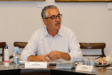 Curitiba, 22 de fevereiro de 2024 - Reunião do Grupo de Trabalho Turismo Religioso na Sala dos Governadores, Palácio Iguaçu.