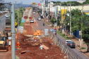 Novos viadutos de Sarandi já têm pilares visíveis a condutores da BR-376 