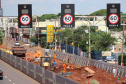 Novos viadutos de Sarandi já têm pilares visíveis a condutores da BR-376 