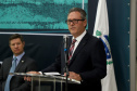O governador em exercício Darci Piana participou nesta segunda-feira (19), em Curitiba, do lançamento de um projeto do Tribunal de Justiça do Estado do Paraná (TJPR) para instalação de pontos de atendimento remoto em municípios que não são sedes de suas comarcas. 