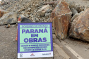 Recuperação da PR-170 avança durante período de interdição
