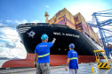 PORTO RECEBE MAIOR NAVIO