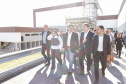 Carambeí, 13 de junho de 2024 - O governador Carlos Massa Ratinho Jr visita a nova fábrica de garrafas da Ambev, que está sendo construída em Carambeí, nos Campos Gerais.