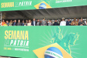  	Desfile com milhares de pessoas festeja os 202 anos da Independência do Brasil