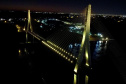 Ponte da Integração Brasil – Paraguai ganha iluminação amarela durante setembro 