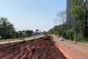 Obra do novo Trevo do Catuaí altera o tráfego de veículos da Av. Colombo em Maringá 