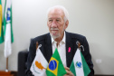 O vice-governador Darci Piana recebe nesta segunda-feira (21) o  embaixador do Chipre no Brasil, Vasilios Philippou