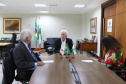 O vice-governador Darci Piana recebe nesta segunda-feira (21) o  embaixador do Chipre no Brasil, Vasilios Philippou