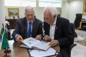O vice-governador Darci Piana recebe nesta segunda-feira (21) o  embaixador do Chipre no Brasil, Vasilios Philippou
