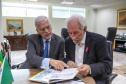 O vice-governador Darci Piana recebe nesta segunda-feira (21) o  embaixador do Chipre no Brasil, Vasilios Philippou