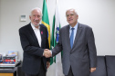 Encontro do vice-governador Darci Piana e o embaixador da República do Chipre no Brasil, Vasilios Philippou. 