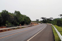 PR-445 terá pare e siga nos próximos dias para içamento de vigas em pontes e viadutos 