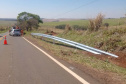 PR-534 Miraselva a Centenário do Sul - proseg Rodovia entre Centenário do Sul e Miraselva recebe serviços de segurança viária 