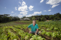 O produtor rural Luiz Claudio Ravaglio da Rocha, de São José dos Pinhais, foi um dos beneficiados com o programa municipal de certificação de orgânicos, que tem a parceria do Tecpar. 