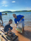 Na primeira fase do Rio Vivo, entre 2021 e 2022, foram soltos 1,1 milhão de peixes nativos no Iguaçu.