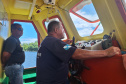 Baía dos Golfinhos: passeio é um dos  favoritos dos turistas que descem do navio de cruzeiro em Paranaguá
