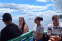 Baía dos Golfinhos: passeio é um dos  favoritos dos turistas que descem do navio de cruzeiro em Paranaguá