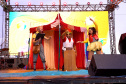 Espetáculo no Litoral mistura teatro e circo para conscientizar sobre importância da água