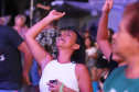 O cantor Loubet   durante a apresentacao do seu show dentro da programacao do Verao Maior Parana, em Pontal do Parana