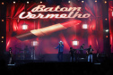 O cantor Loubet   durante a apresentacao do seu show dentro da programacao do Verao Maior Parana, em Pontal do Parana