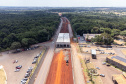 Duplicação da Rodovia das Cataratas chega a 42,4% com serviços em todo o trecho