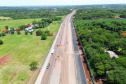 duplicação da BR-469 (Rodovia das Cataratas) em Foz do Iguaçu.