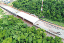 duplicação da BR-469 (Rodovia das Cataratas) em Foz do Iguaçu.