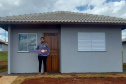 COHAPAR - Fotos das casas entregues em Sta Cruz de Monte Castelo 