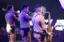 Banda da PMPR estreia no palco principal do Verão Maior e levanta o público em Matinhos