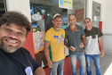 Em ação voluntária, copelianos que atuam na regional Centro Sul, orientaram centenas de pessoas, entre crianças, jovens e adultos, sobre cuidados com a rede elétrica, com palestras e visitas de campo, nas cidades de Rio Azul (foto) e Arapoti