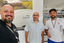 Em ação voluntária, copelianos que atuam na regional Centro Sul, orientaram centenas de pessoas, entre crianças, jovens e adultos, sobre cuidados com a rede elétrica, com palestras e visitas de campo, nas cidades de Rio Azul (foto) e Arapoti