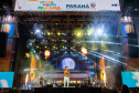 Show de Thiago Carvalho, em Pontal do Paraná