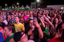 Pontal do Paraná, 21 de fevereiro de 2025 - Show de George Henrique e Rodrigo, no Centro de Eventos Marisol, dentro da programação do Verão Maior Paraná.