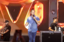 Pontal do Paraná, 21 de fevereiro de 2025 - Show de George Henrique e Rodrigo, no Centro de Eventos Marisol, dentro da programação do Verão Maior Paraná.