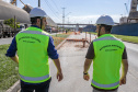 Portos do Paraná investe R$ 10 milhões em ruas de Paranaguá
