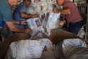 Curitiba, 09 de fevereiro de 2025 - O Governo do Paraná encaminha kits de limpeza e higiene para os munícipios de Morretes e Antonina, afetados pelas chuvas.