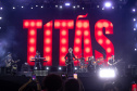 Matinhos, 22 de fevereiro de 2025 - Show da banda Titãs no paldo do Verão Maior Paraná em Caiobá.