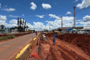 Obra do Trevo do Catuaí em Maringá entra em nova etapa