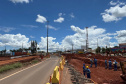 Obra do Trevo do Catuaí em Maringá entra em nova etapa